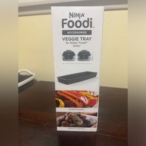 New - Ninja Non-stick Veggie Tray Compatible with Ninja Health Grill AG300/AG400